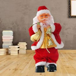Christmas Musical Santa Claus with Bell for Home Decoration and Christmas-image-42