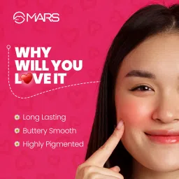 mars matte blusher with highlighter and contour palette | face and cheeks image 3