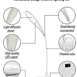 fivanio TABLE LAMP with Eytabletection Technology-9IJ Study Lamp image 4