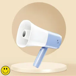 King Bhopu, Megaphone with Loud Speaker Siren Alert, and Strong Grip HandleW233 King Bhopu, Megaphone with Loud Speaker Siren Alert, and Strong Grip HandleY233 Outdoor PA System-picture-20