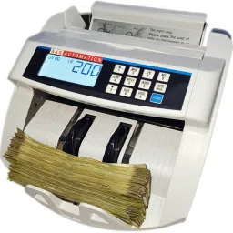 AKS AUTOMATION MULTI-FUNCTION LCD Display Money Counter Counterfeit Detector UV, IR, MT & MG Note Counting Machine image 5