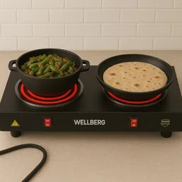 wellberg 2000 W Radiant Cooktop Push Button-picture-6