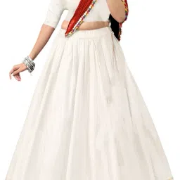 Floral Print, Printed Semi Stitched Lehenga Choli-13