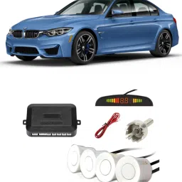 YB65 Silver Car Reverse Parking Sensor with LED Display 4 Sensor Y65 Parking Sensor-image-83
