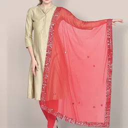 Dupatta Bazaar Dupatta with Mirror Work-53