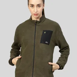 DIDA Mock Collar Lightweight Dry Fit Tailored Jacket with Patchwork-picture-25