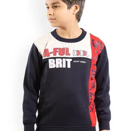 BAESD Boys Typography Printed Pullover Sweatshirt-image-63