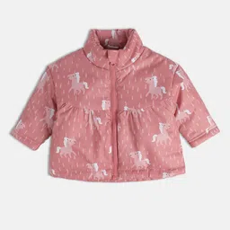MINI KLUB Girls Padded Jacket with Patchwork-image-3