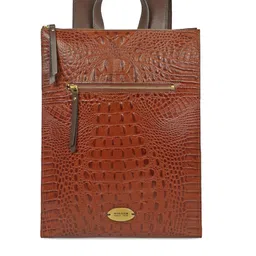 Hidesign Animal Textured Leather Structured Back Bag-1