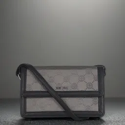 Toteteca PU Structured Sling Bag with Cut Work-33