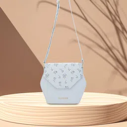 Caprese Floral Printed Structured Sling Bag-50