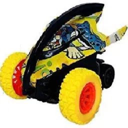 Small monster car unbreakable 360 degree stunt car Toy For Kids ( Yellow )-21