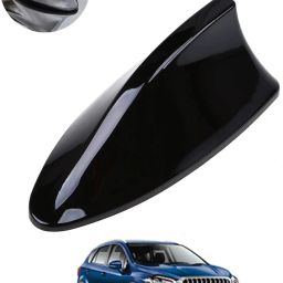 Unique New Design Shark Shape Waterproof Black Shinny Antenna For Car-221 Universal Black Waterproof Car Roof Shark Antenna-221 Satellite Vehicle Antenna-image-18