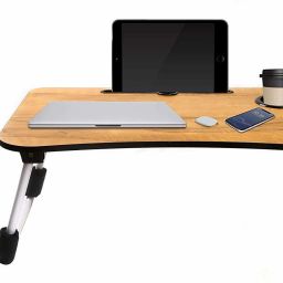 Multi-Purpose Laptop Table/Study Table/Bed Table/Foldable and Portable Wooden Wood Portable Laptop Table-11