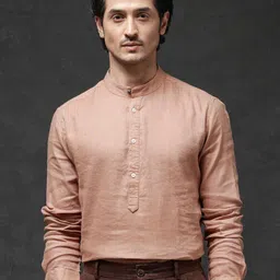 RARE RABBIT Men Thread Work Kurta-picture-58