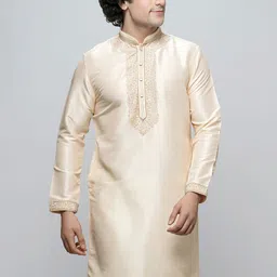 MAAHI FABS Mandarin Collar Thread Work Straight Kurta-picture-41