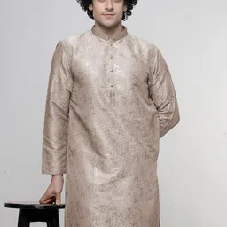 MAAHI FABS Abstract Printed Mandarin Collar Straight Kurta-69