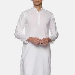 Sethukrishna Men White Solid Kurta-image-33