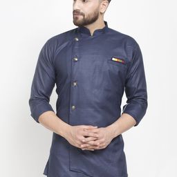 Benstoke Men Cotton Kurta-picture-0