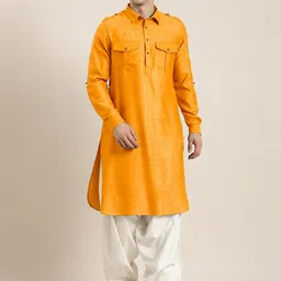 TheEthnic.Co Shirt Collar Pathani Kurta-picture-20