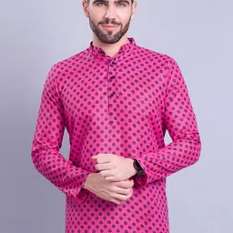 SHIWAM ETHNIX Ethnic Motifs Printed Cotton Kurta-36