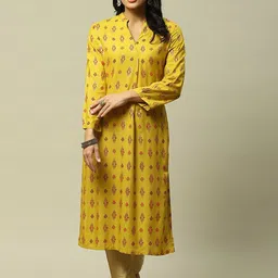 Rangriti Ethnic Motifs Printed Straigth Kurta-picture-37