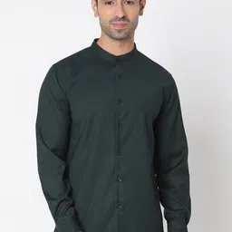Ethnicity Band Collar Long Sleeves Straight Kurta-picture-41