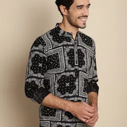 Anouk Ethnic Motifs Printed Straight Short Kurta-image-43