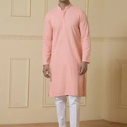 Satwaa Men Embroidered Thread Work Kurta-image-64