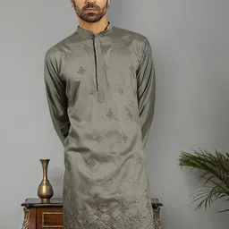 Jompers Men Embroidered Thread Work Kurta-picture-57