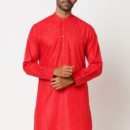 Indivisual Clothing Men Thread Work Kurta-image-122