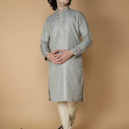 MAAHI FABS Men Thread Work Kurta image 3