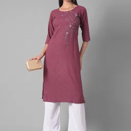 Dollar Missy Geometric Printed Beads and Stones Straight Kurta image 5