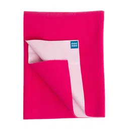 MeeMee Infants Pink Cotton Breathable Mattress Protector-image-3