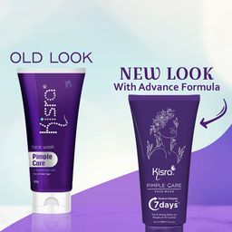 KISRA Set of 2 Pimple Care Face Wash with Tea Tree & Neem - 40 ml Each image 2