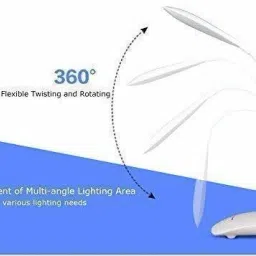 rexburg Rechargeable STudy LED Lamp with Touch On/Off Switch Desk Lamp Table Lamp Study Lamp image 5