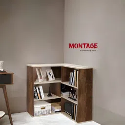 1 Book Shelf Engineered Wood Open Book Shelf-image-24