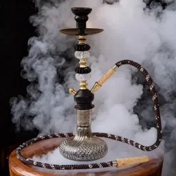 Premium Designer Crystal Style 18 inch Glass Hookah-11