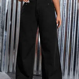 curvy closet Women Regular Mid Rise Black Jeans-picture-40