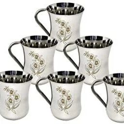 Stainless Steel SS CUP (Steel, Cup Set) Stainless Steel Coffee Mug-image-7
