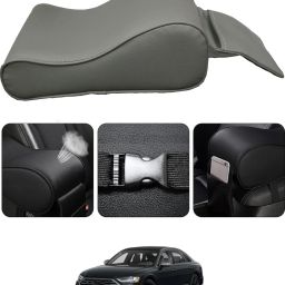 Universal Grey Arm Pain Releif Armrest/Handrest With Phone Holder For Car-225 Car Armrest Cover-image-47