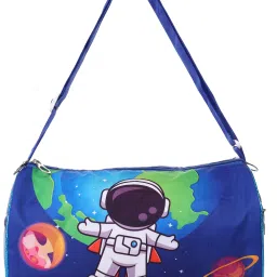 1 L Hand Duffel Bag - Duffle Bag Space Theme for Kids/Boys/Girls Best for Travel and Play - Blue - Regular Capacity-image-43