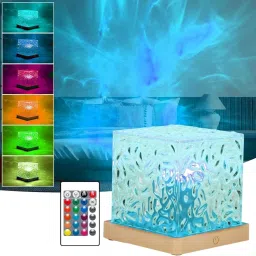 Projector Lights Ocean Wave, Romantic Warm Ocean Wave Water Night Table Lamp Night Lamp-image-67