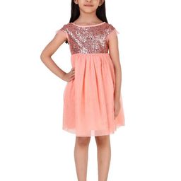 Miyo Girls Embellished Fit & Flare Dress-image-20