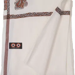 Sprha Wool Embellished Men Shawl-image-24