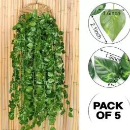 artificial Money Plant Hanging set of 5 pcs (18) Artificial Plant-image-8
