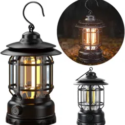 Crystal Diamond Desk Lamp 3 Color Changing Mode Led Light, Bedroom Living Area Black Plastic Hanging Lantern-18