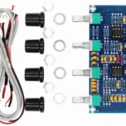 QUALITY NE5532 Tone Board Preamp Pre-amp with Treble Bass Volume Electronic Components Electronic Hobby Kit-31