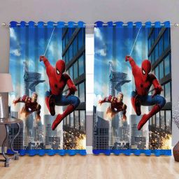 212 cm (7 ft) Polyester Room Darkening Door Curtain (Pack Of 2)-image-73