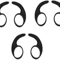 BUMTECH 6 pcs Black BoAt Rockerz-255 In The Ear Headphone Cushion-image-48